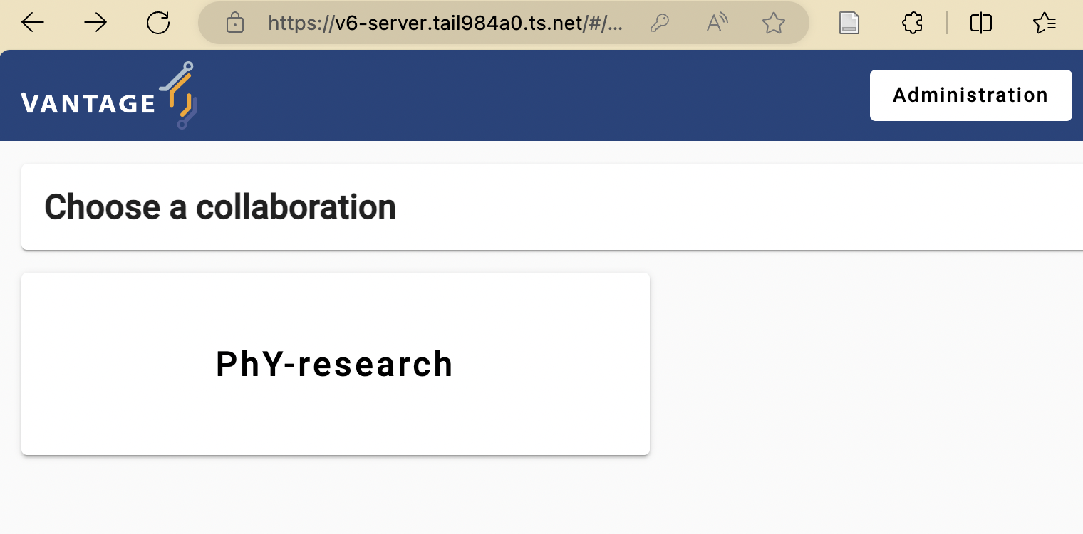 Collaboration researcher view